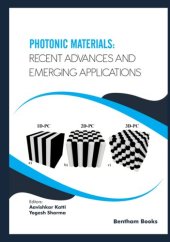 book Photonic Materials: Recent Advances and Emerging Applications