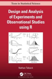 book Design and Analysis of Experiments and Observational Studies using R (Chapman & Hall/CRC Texts in Statistical Science)