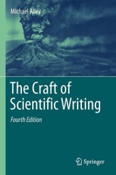 book The Craft of Scientific Writing