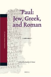 book Paul: Jew, Greek, and Roman (Pauline Studies)