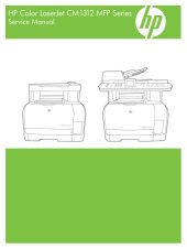 book HP Color LaserJet CM1312 MFP Series Service Manual