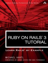 book Ruby on Rails 3 Tutorial: Learn Rails by Example (Addison-Wesley Professional Ruby Series)