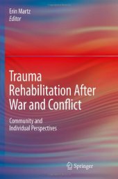 book Trauma Rehabilitation After War and Conflict: Community and Individual Perspectives