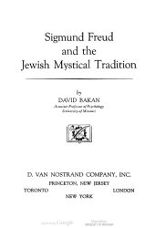 book Sigmund Freud and the Jewish Mystical Tradition