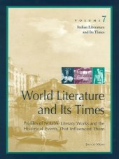 book World Literature and Its Times, Volume 7: Italian Literature and Its Times