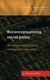 book Reconceptualizing Social Policy (Introducing Social Policy)