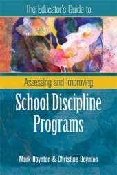 book The Educator's Guide to Assessing and Improving School Discipline Programs