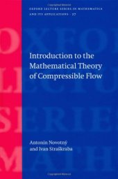 book Introduction to the Mathematical Theory of Compressible Flow