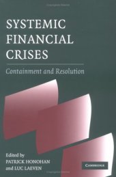 book Systemic Financial Crises: Containment and Resolution