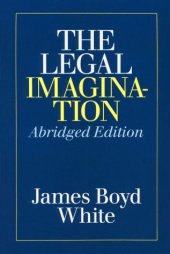 book The Legal Imagination