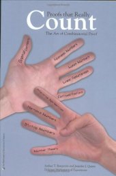 book Proofs that Really Count: The Art of Combinatorial Proof (Dolciani Mathematical Expositions)