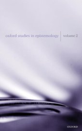 book Oxford Studies in Epistemology: Volume 2