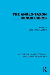 book Routledge Library Editions: The Anglo-Saxon World