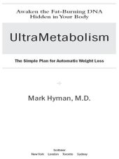 book Ultrametabolism
