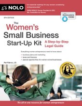 book The Women's Small Business Start-Up Kit: A Step-By-Step Legal Guide