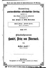 book Shakespeares Hamlet, Prinz von Dänemark
