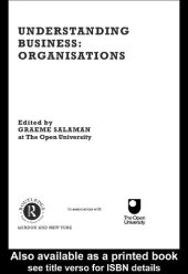 book Understanding Business: Organisations