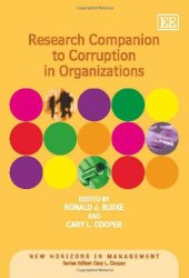 book Research Companion to Corruption in Organizations (New Horizons in Management)