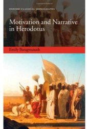 book Motivation and Narrative in Herodotus