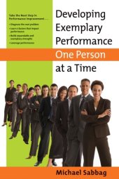 book Developing Exemplary Performance One Person at a Time