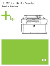 book HP 9200c Digital Sender Service Manual