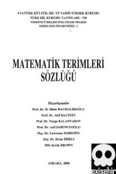 book Matematik Terimleri Sozlugu