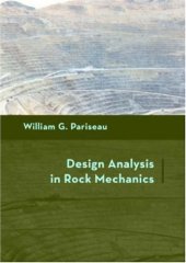 book Design Analysis in Rock Mechanics