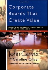 book Corporate Boards that Create Value