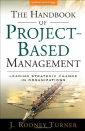 book The Handbook of Project-based Management: Leading Strategic Change in Organizations, 3rd Edition