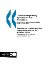 book Creditor Reporting System on Aid Activities: Aid Activities in Support of Gender Equality 1999-2003- Volume 2005 Issue 6