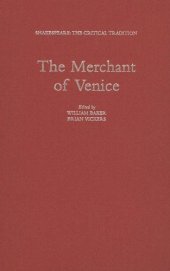 book The Merchant of Venice (Shakespeare: the Critical Tradition)