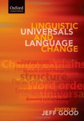 book Linguistic Universals and Language Change