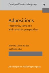 book Adpositions: Pragmatic, Semantic and Syntactic Perspectives