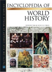 book Encyclopedia of World History (Facts on File Library of World History) 7-Volume Set