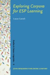 book Exploring Corpora for ESP Learning (Studies in Corpus Linguistics)