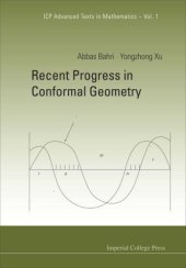 book Recent Progress in Conformal Geometry