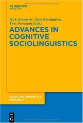 book Advances in Cognitive Sociolinguistics (Cognitive Linguistic Research)