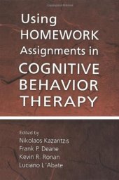 book Using Homework Assignments in Cognitive Behavior Therapy