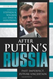 book After Putin's Russia: past imperfect, future uncertain