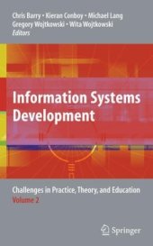 book Information Systems Development: Challenges in Practice, Theory, and Education Volume 2