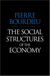 book The Social Structures of the Economy