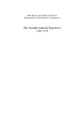 book The Swedish Imperial Experience 1560-1718 (Wiles Lectures)
