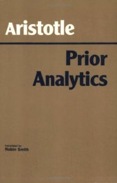 book Prior Analytics