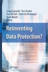 book Reinventing Data Protection?