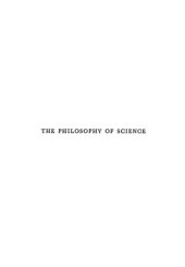 book The Philosophy of Science