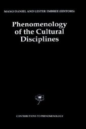 book Phenomenology of the Cultural Disciplines