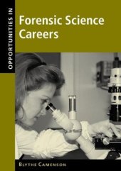 book Opportunities in Forensic Science Careers