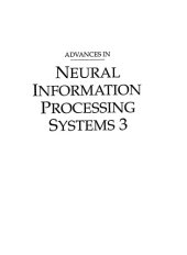 book Advances in Neural Information Processing Systems 3