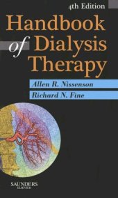 book Handbook of Dialysis Therapy, 4th Edition