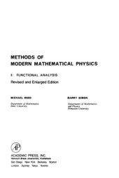 book Methods of Modern Mathematical Physics - Volume 1: Functional Analysis